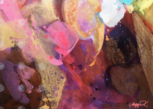 The Hidden Sun di Krisztina Megyeri, Pittura in vendita su Singulart