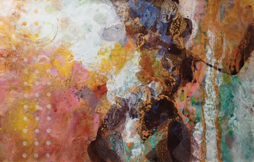 Risveglio - Awakening van Krisztina Megyeri, Schilderij te koop op Singulart