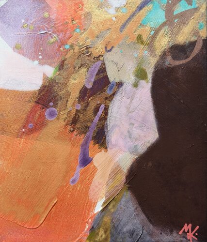 Verso La Calma - Towards Calmness by Krisztina Megyeri, 絵画 for Sale on Singulart