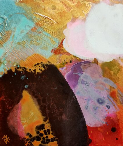 Secret Geography van Krisztina Megyeri, Schilderij te koop op Singulart