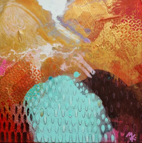 Il Punto di Apertura - Opening Point di Krisztina Megyeri, Pittura in vendita su Singulart