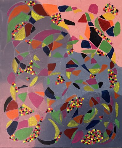 Mustermix van Katja Dammhorst, Schilderij te koop op Singulart