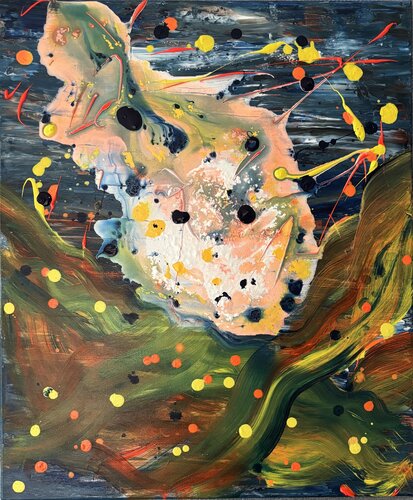 Der Komet di Katja Dammhorst, Pittura in vendita su Singulart