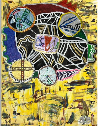 Whistle While you Work van S. Bothé, Schilderij te koop op Singulart