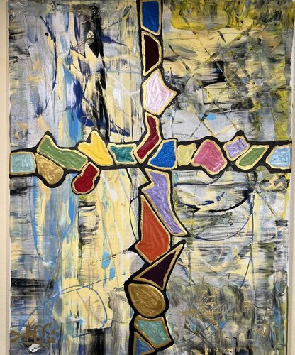 The Way The Truth The Life! van S. Bothé, Schilderij te koop op Singulart