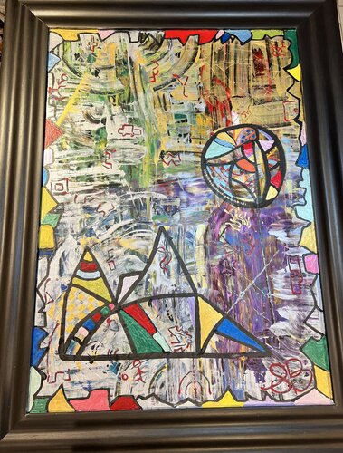 The Nuclear Submarine V. FIFA! by S. Bothé, Painting for Sale on Singulart