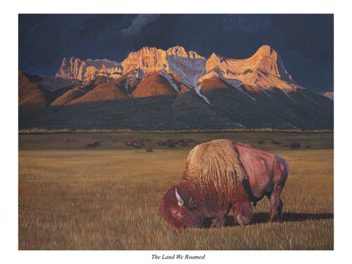 The Land We Roamed von Toni Lopes, Malerei kaufen auf Singulart