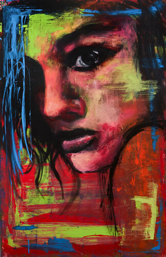 The fragile Spirit van Linda Mohwinkel, Schilderij te koop op Singulart