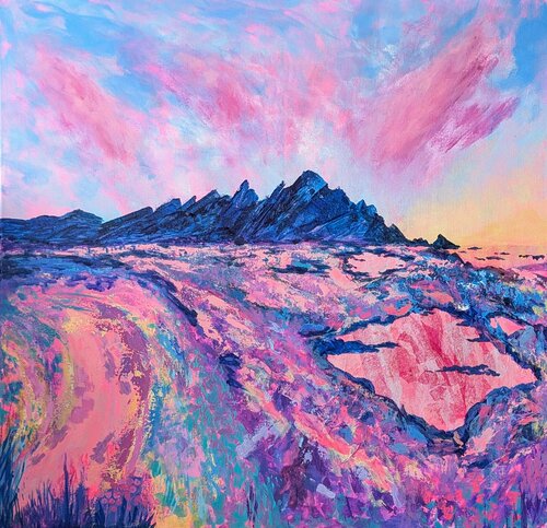 Saltmarsh At Dawn Faith Hesselmann