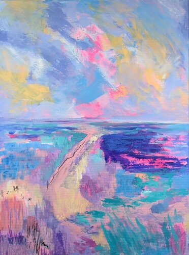 Ebb And Flow von Faith Hesselmann, Malerei kaufen auf Singulart