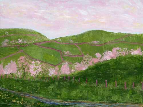 Downs III by Faith Hesselmann, Painting for Sale on Singulart