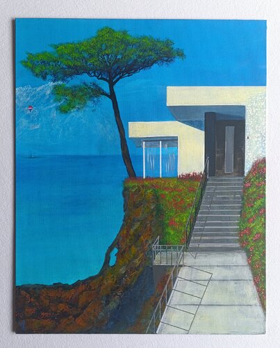 From the Sea to Mountains di Goran Soldo, Pittura in vendita su Singulart
