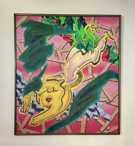 Proteus falling van David Cockcroft, Schilderij te koop op Singulart