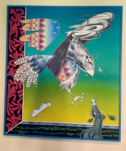 Eagle Eyes van David Cockcroft, Schilderij te koop op Singulart