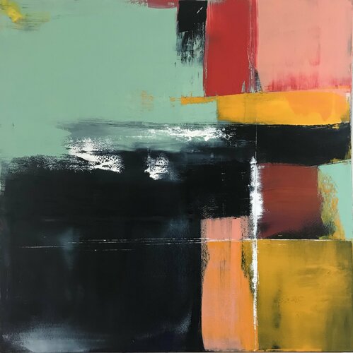 Color blocks 111 van Lynn MacDonald, Schilderij te koop op Singulart