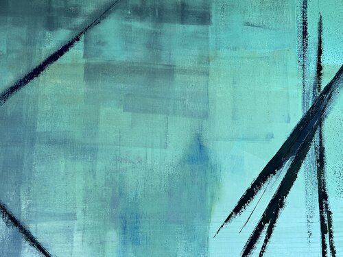 Turquoise Sky van Lynn MacDonald, Schilderij te koop op Singulart