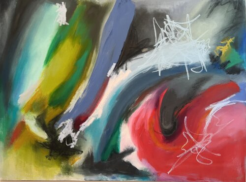 Joyful van Lynn MacDonald, Schilderij te koop op Singulart