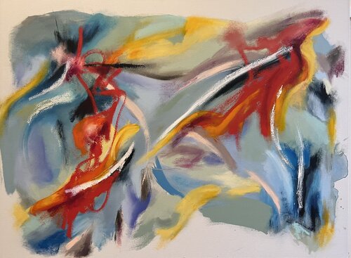 Volcanic by Lynn MacDonald, Painting for Sale on Singulart