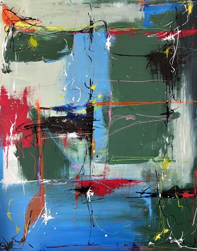 Grafitti 3 von Lynn MacDonald, Malerei kaufen auf Singulart