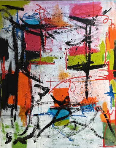 Grafitti 4 di Lynn MacDonald, Pittura in vendita su Singulart