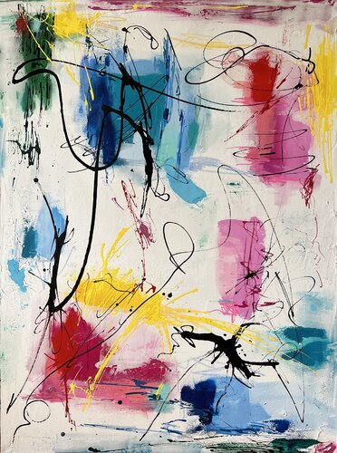 Grafitti 8 di Lynn MacDonald, Pittura in vendita su Singulart