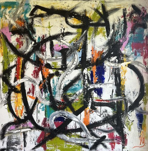 Going in Circles di Lynn MacDonald, Pittura in vendita su Singulart