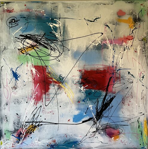 Grafitti 11 van Lynn MacDonald, Schilderij te koop op Singulart
