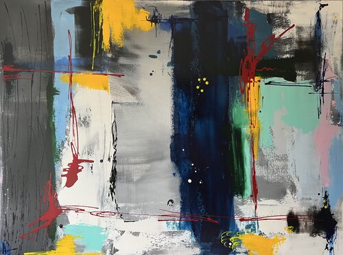 Having fun 2 van Lynn MacDonald, Schilderij te koop op Singulart