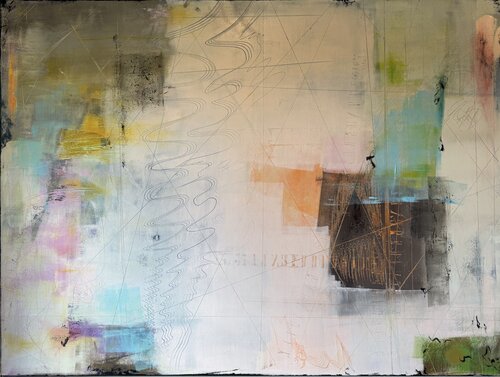 Color Collage di Lynn MacDonald, Pittura in vendita su Singulart