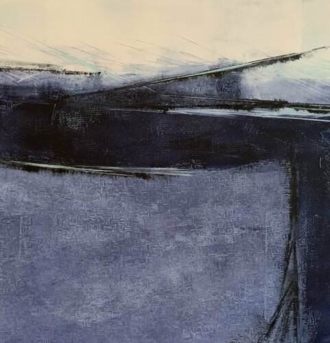 Indigo 1 van Lynn MacDonald, Schilderij te koop op Singulart