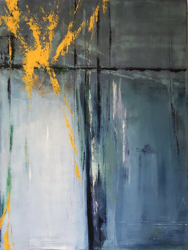 Street lamp van Lynn MacDonald, Schilderij te koop op Singulart