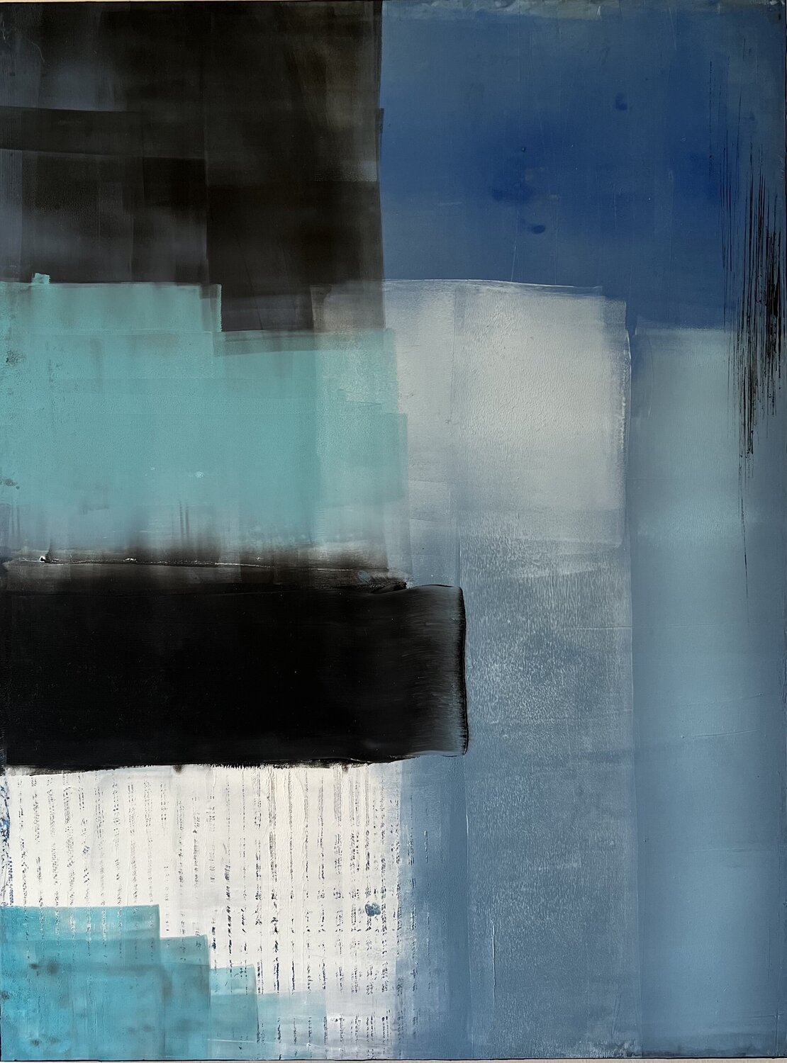 blue on blue Lynn MacDonald