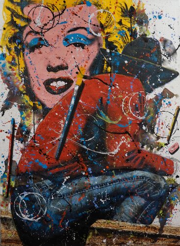 Star Gazer de Chuck Middlekauff, Pintura a la venta en Singulart