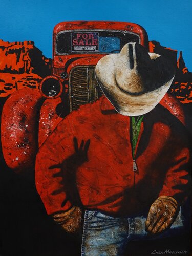 Breaking Up Is Hard To Do de Chuck Middlekauff, Pintura a la venta en Singulart
