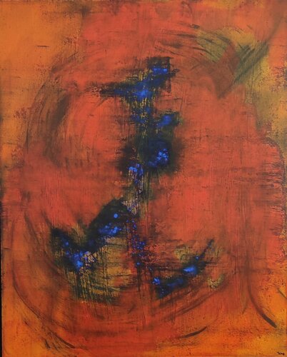 Le Marcheur van THIERRY MENECHAL, Schilderij te koop op Singulart