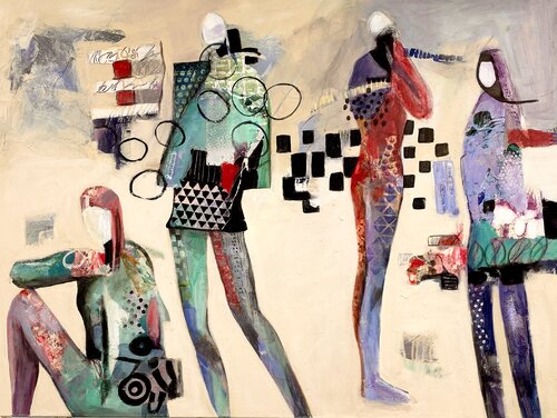 Show Preparations van Joyce Stephen, Schilderij te koop op Singulart