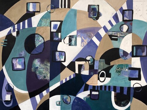 Night Beat van Joyce Stephen, Schilderij te koop op Singulart