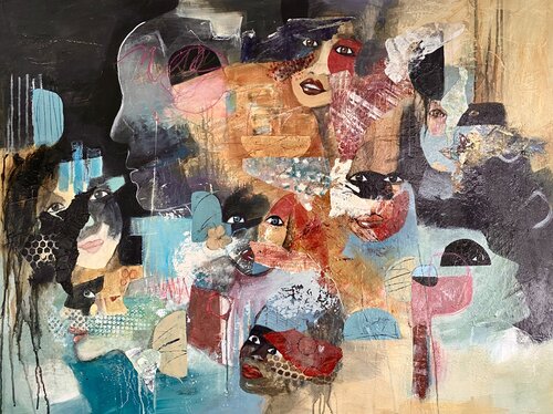 No One is Listening van Joyce Stephen, Schilderij te koop op Singulart