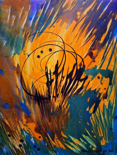 Sunrise von Tatiana Pouzanova-Galatch, Malerei kaufen auf Singulart