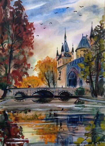Budapest von Tatiana Pouzanova-Galatch, Malerei kaufen auf Singulart