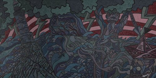 Das letzte Bisschen par Amaduyus, Peinture en vente sur Singulart