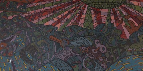 Das erste Treffen by Amaduyus, 油畫 for Sale on Singulart