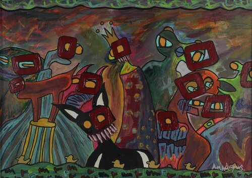 Du bist Wir by Amaduyus, 油畫 for Sale on Singulart