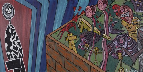 Erforschung der Selbstauslöschung by Amaduyus, 油畫 for Sale on Singulart