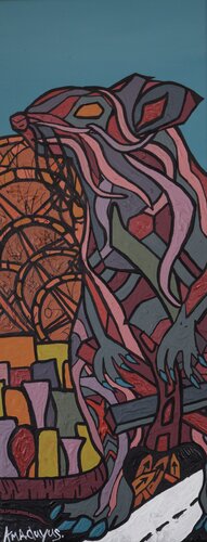 Größte Ratte von allen by Amaduyus, Painting for Sale on Singulart