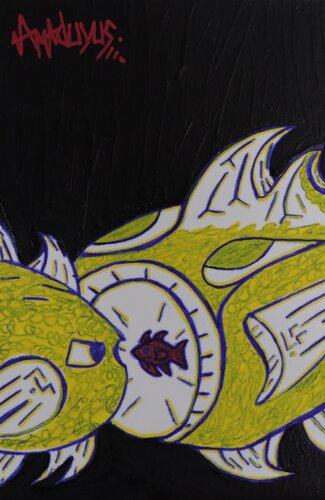 Nr 7 Verbindung by Amaduyus, Work on Paper for Sale on Singulart
