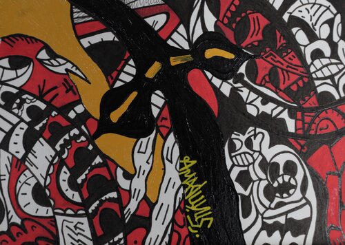 Nr 12  System Collapse by Amaduyus, Work on Paper for Sale on Singulart