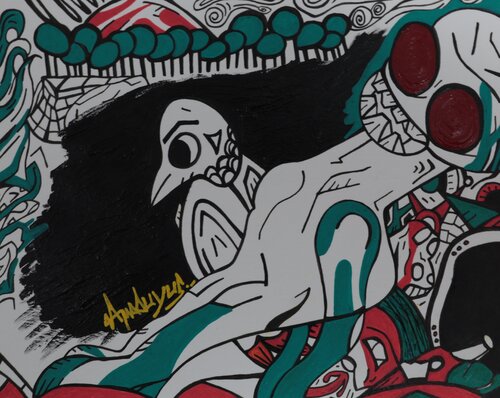 Nr 23 Ich, Wir und dann der Rest by Amaduyus, 紙の作品 for Sale on Singulart
