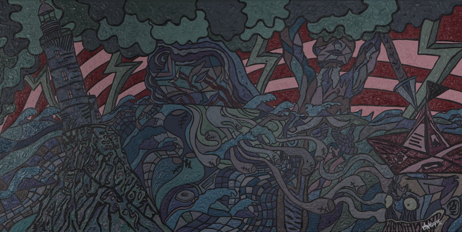 Das letzte Bisschen Amaduyus Original painting for sale