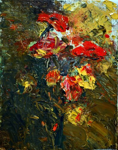 Flowers VI Kraft der Natur di Goran Margetic, Pittura in vendita su Singulart